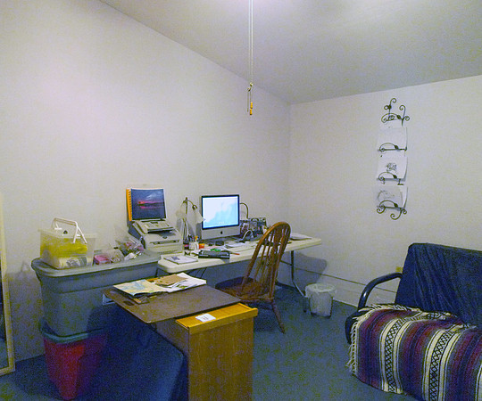 Large bedroom with walk-in closet.