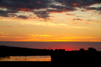 Sunrise on the Arkansas River, Sallisaw, Oklahoma