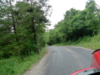 Road to the property is paved in blacktop