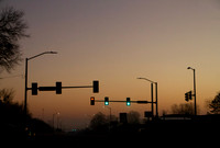 Sallisaw, Oklahoma, fog in the early morning sunirse