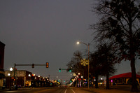 Sallisaw, Oklahoma, main street during the holiday season