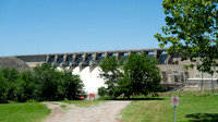 Eufaula Dam and lake during spring flooding 2019