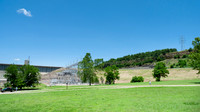 Eufaula Dam and lake during spring flooding 2019