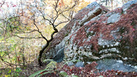Robber's Cave State Park, hiking trail near the caves