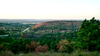 Scenery near Wilburton, Oklahomah, in autumn.