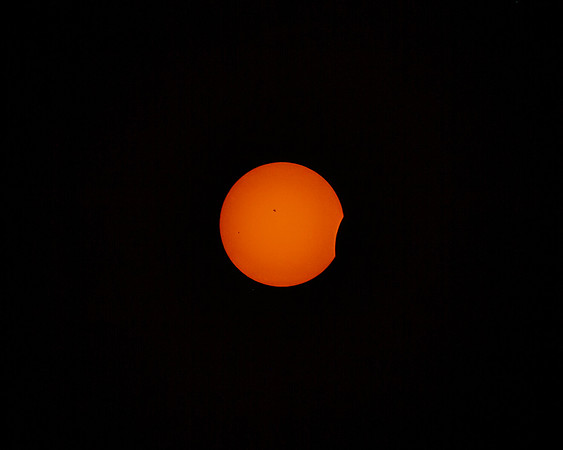2024 Solar Eclipse, New Blaine, Arkansas