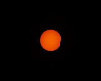 2024 Solar Eclipse, New Blaine, Arkansas