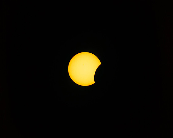 2024 Solar Eclipse, New Blaine, Arkansas