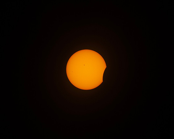 2024 Solar Eclipse, New Blaine, Arkansas