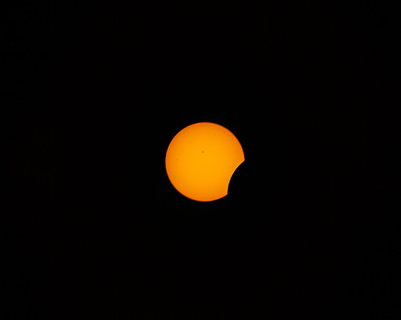 2024 Solar Eclipse, New Blaine, Arkansas