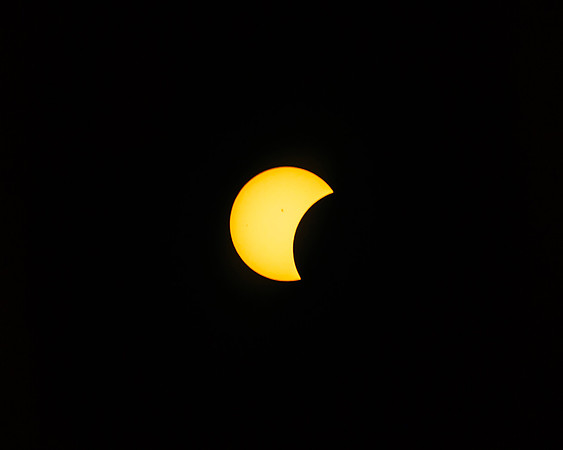 2024 Solar Eclipse, New Blaine, Arkansas