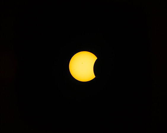 2024 Solar Eclipse, New Blaine, Arkansas