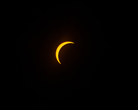 2024 Solar Eclipse, New Blaine, Arkansas