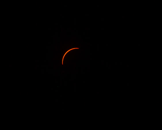 2024 Solar Eclipse, New Blaine, Arkansas