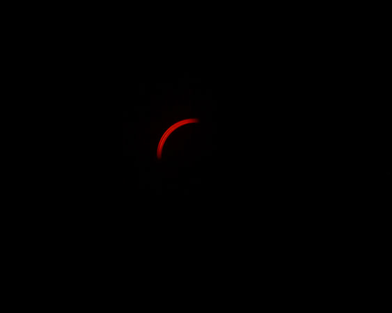 2024 Solar Eclipse, New Blaine, Arkansas
