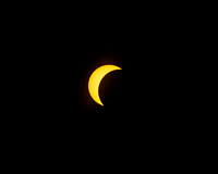 2024 Solar Eclipse, New Blaine, Arkansas