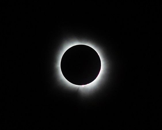 2024 Solar Eclipse, New Blaine, Arkansas