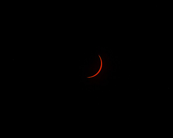 2024 Solar Eclipse, New Blaine, Arkansas