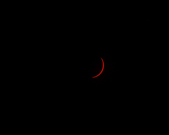2024 Solar Eclipse, New Blaine, Arkansas