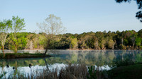 Lake scene with jetty