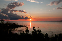 Sunset at Applegate, Kerr, Arkansas River