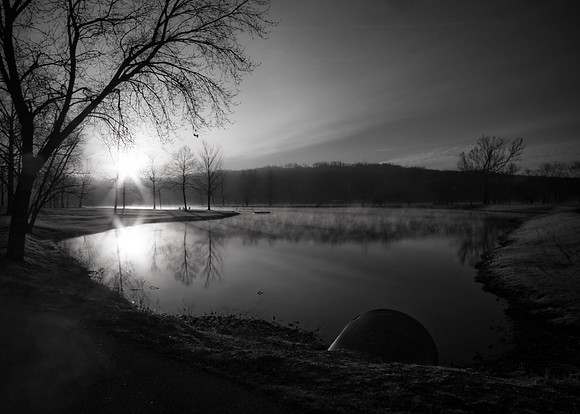 Morning! in Black and White