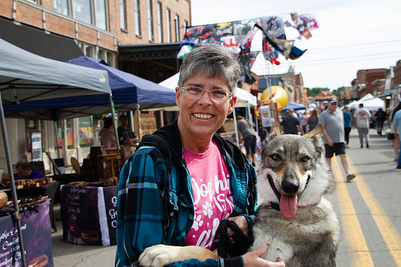 Czechoslovakian Vlciak dog “Halo” (Direwolf Excuse Me While I Kiss The Sky)