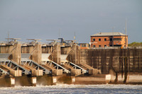 Robert S Kerr Reservoir, Sallisaw, Oklahoma, lock and dam