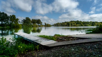 Cowlington Recreation Area, Oklahoma, boat dock and ramp